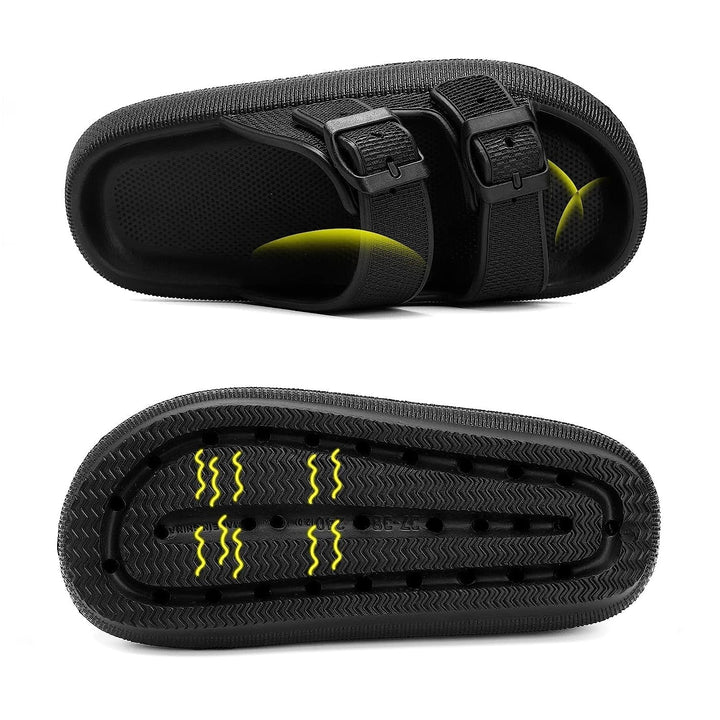 Comfortable pillow slides with soft sole – Livia
