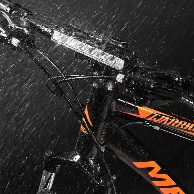 Super bright 180° bicycle light with integrated battery – Luminor