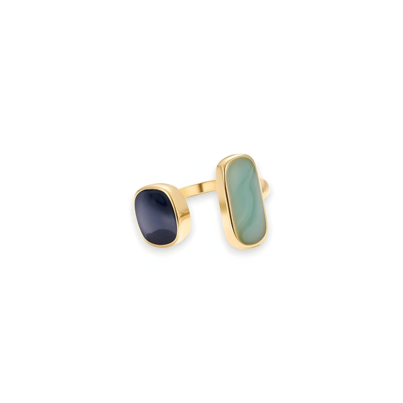 Aquamarin-ring – Serena