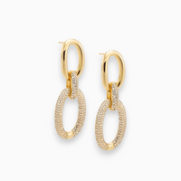 Luxe Sparkling Earrings - Aurora