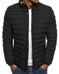 Solid Color Ethan Jacket with Zipper