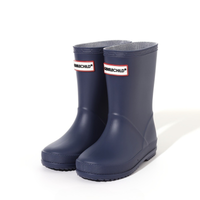 Children's rubber boots solid color and waterproof – Noah