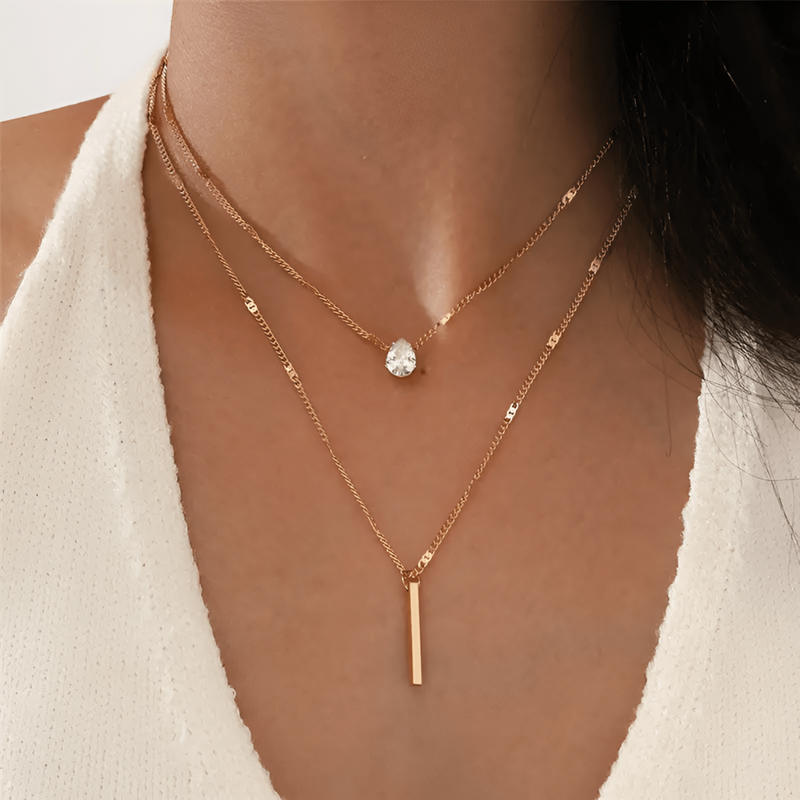 Luminous Grid Necklace - Lumia