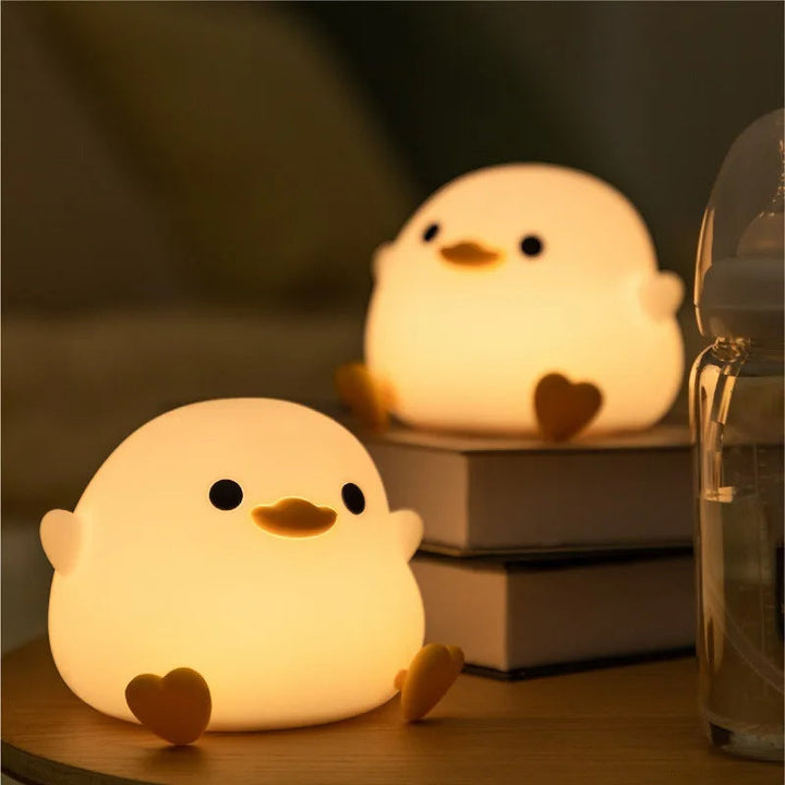 Lámpara nocturna de patitos dulces - QuackGlow