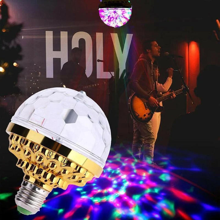 LED disco-partylampe – PartyGlow Spin