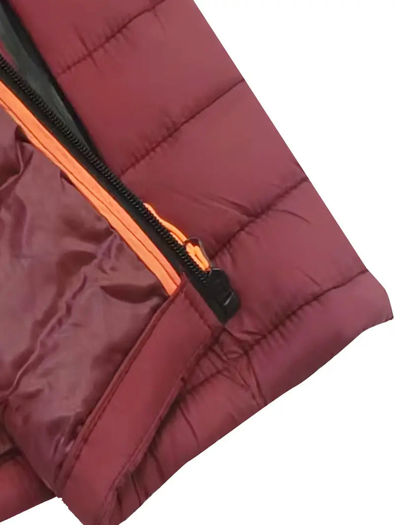Damen Winter-Pufferjacke mit Kapuze – Arwen