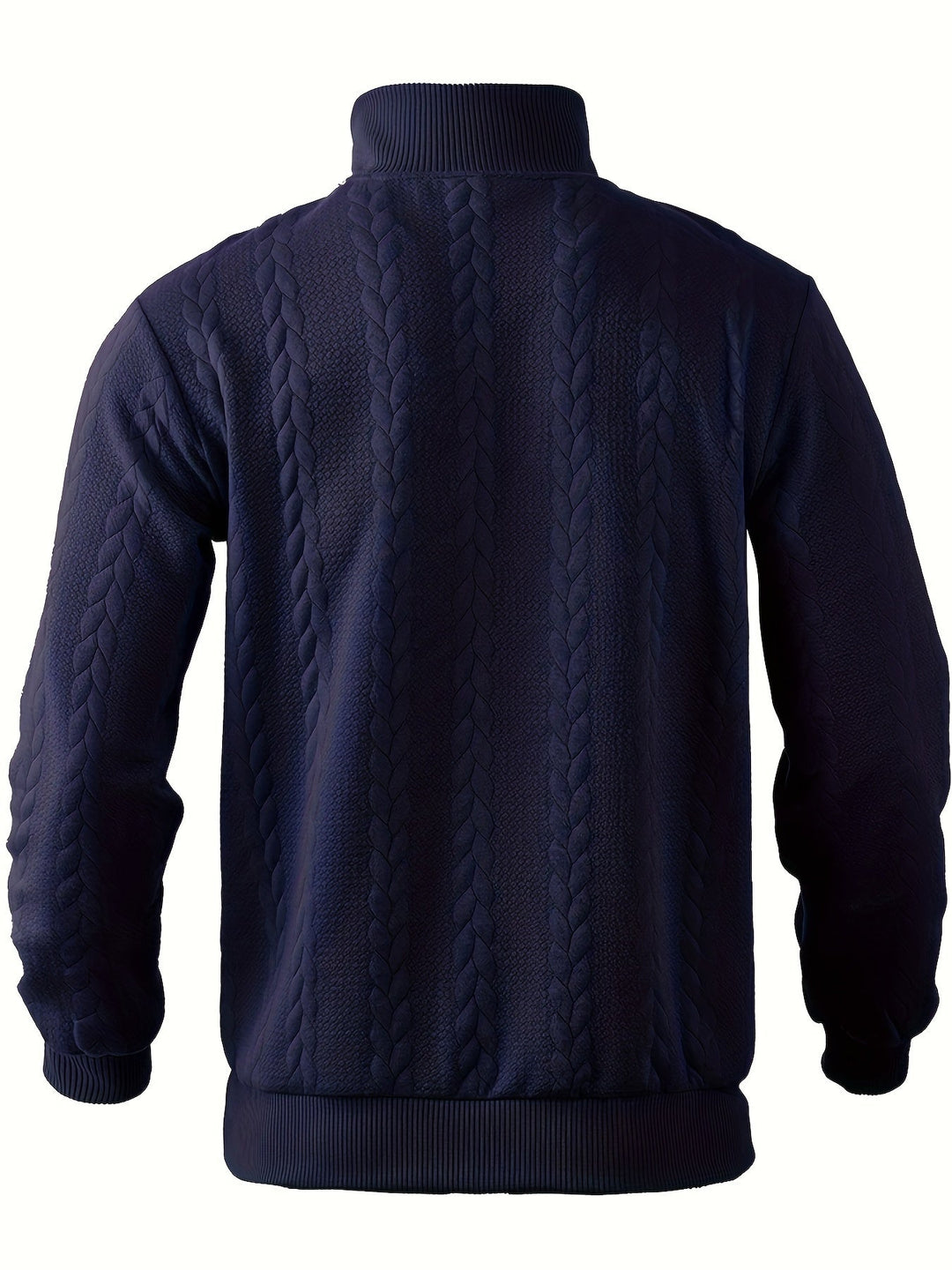 Vintage men's sweater with zipper – Victor