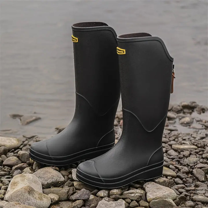 Women's waterproof rain boots made of PVC with non-slip sole – Corina