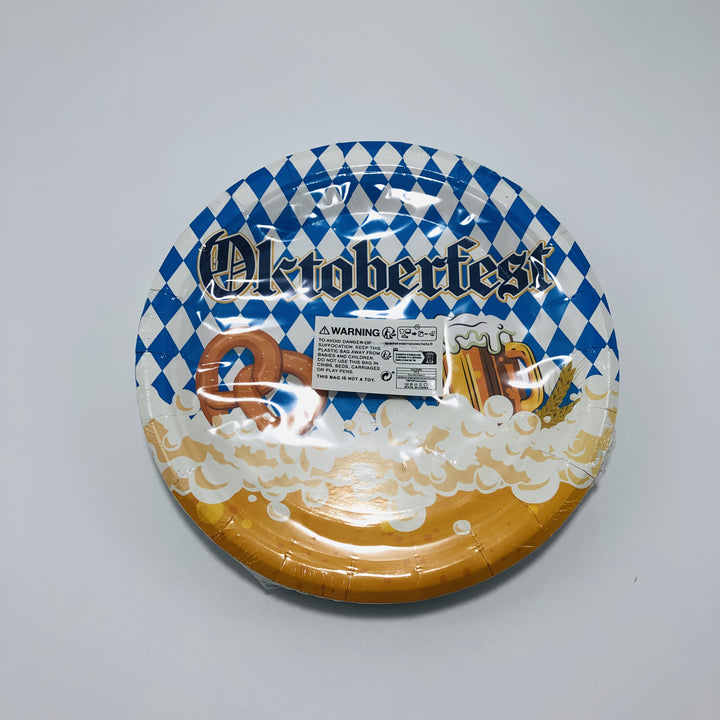 Paper Plate Set (various sizes) – WiesnPlate Oktoberfest 2025