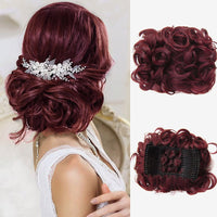 Curly Bun Hair Extension – FluffyFix