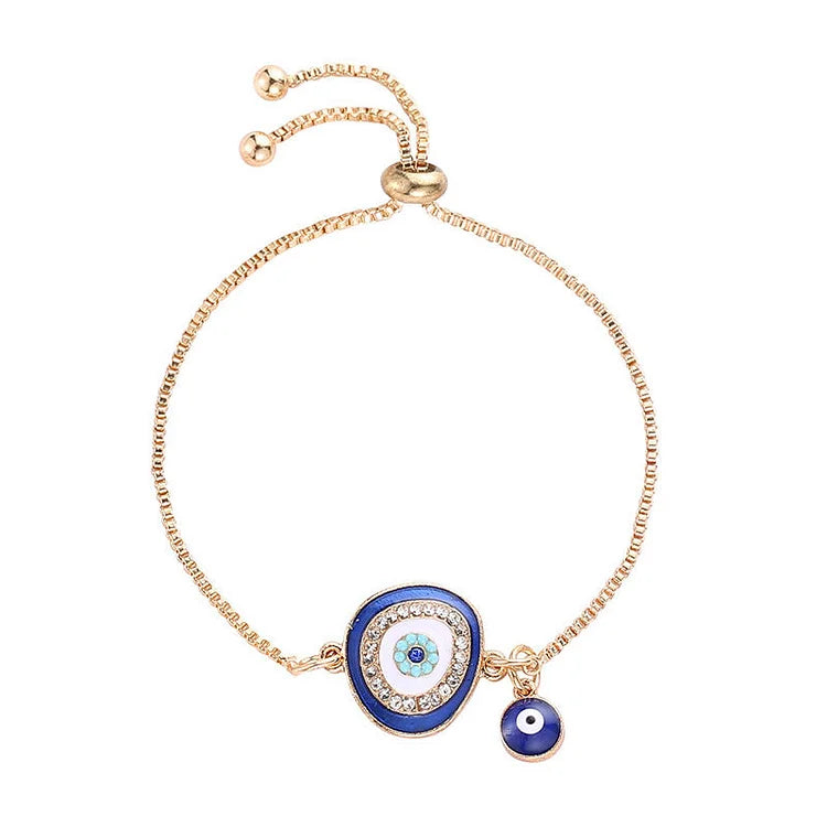 Evil Eye Bracelet in Ethnic Style – Selene