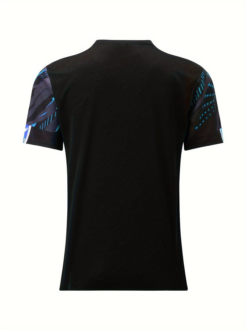 Short-sleeve shirt with stripe pattern summer style men's look - Timo