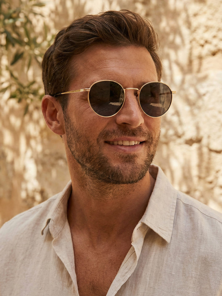 Unisex Designer Sunglasses with Round Lenses – Nova