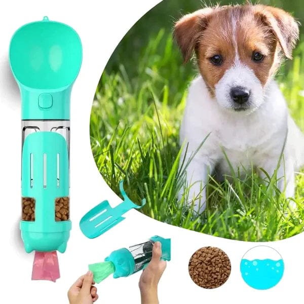 3-i-1 Hundedrikkeflaske - AdventureBuddy