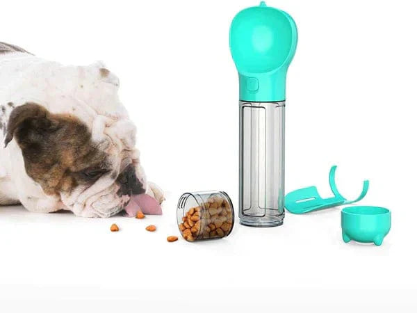 3-i-1 Hundedrikkeflaske - AdventureBuddy