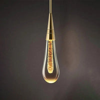 Wall lamp in drop shape with warm glow - Solena