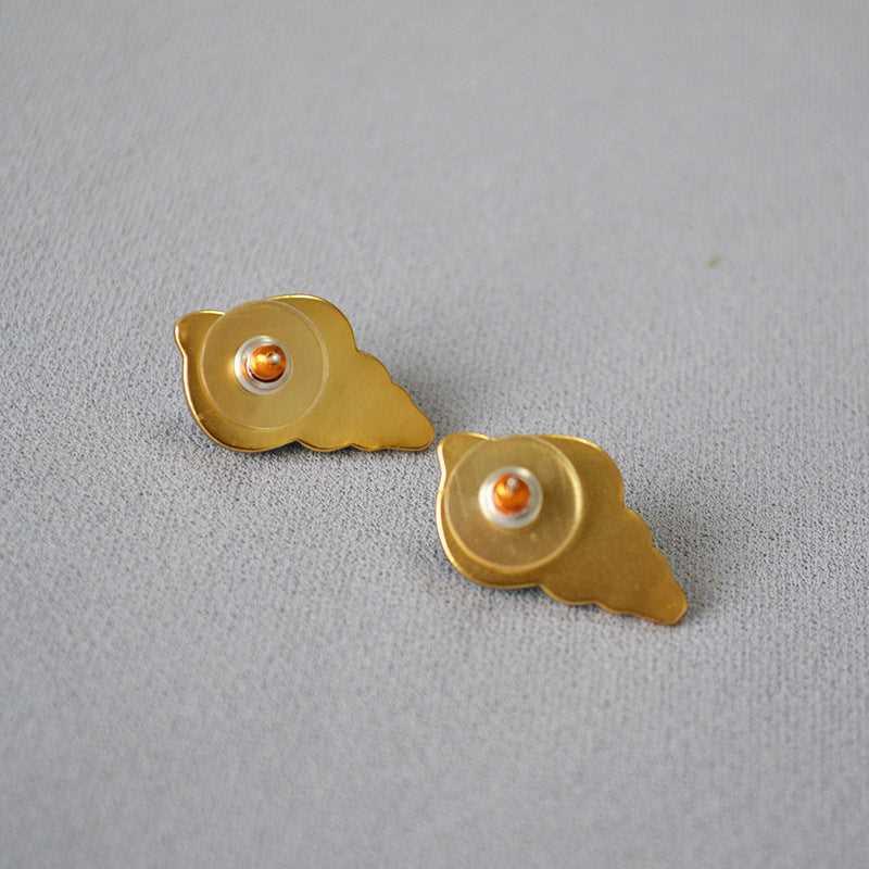 Sea Blue Shell Earrings – Marina