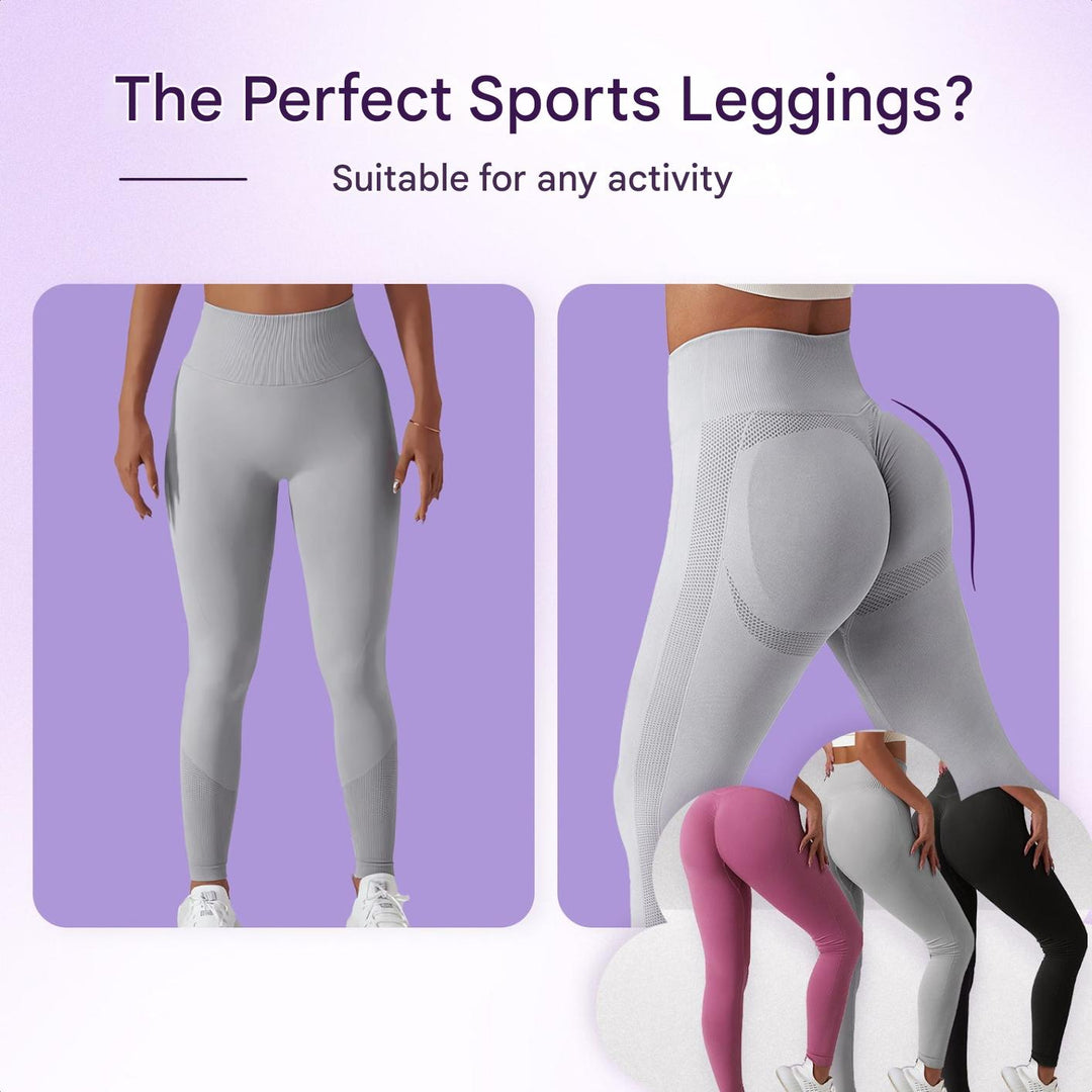 High Waist Dame Sportleggings – FlexFit