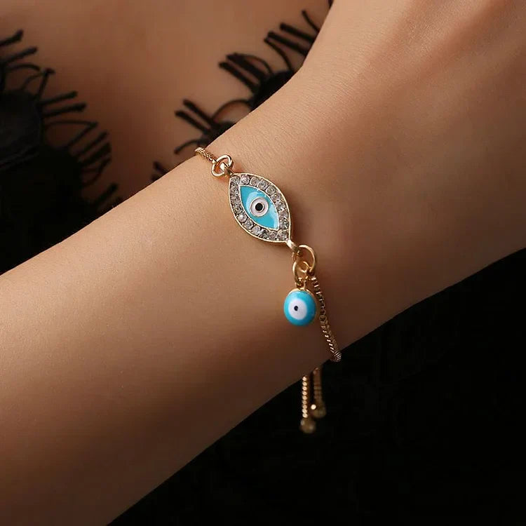 Evil Eye Bracelet in Ethnic Style – Selene