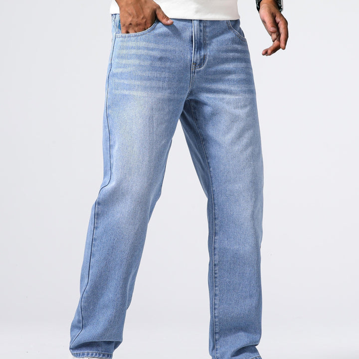 Relaxed Fit Regular Herre Jeans - Lucas