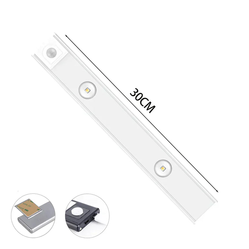 Luz LED inalámbrica lujosa para armarios - LumiLux
