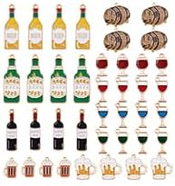 Bier & Wein Charm Vedhæng (40 stk. sæt) – FestGenuss Oktoberfest 2025