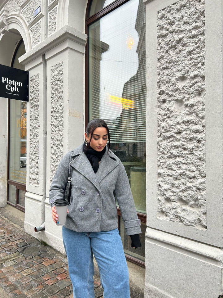 Fitted Women's Winter Coat - Elise