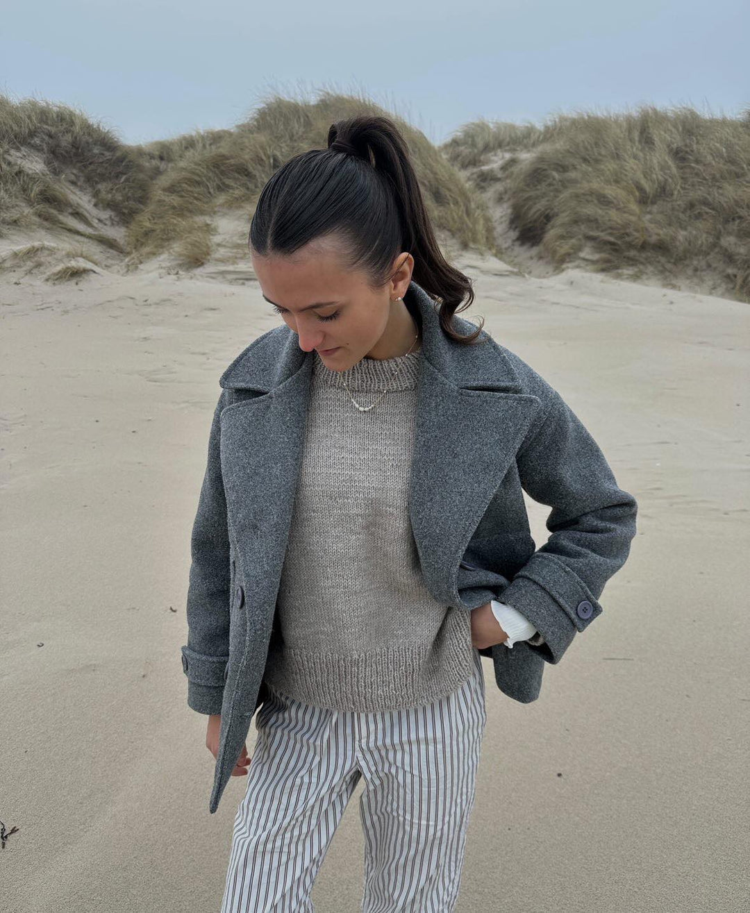 Fitted Women's Winter Coat - Elise