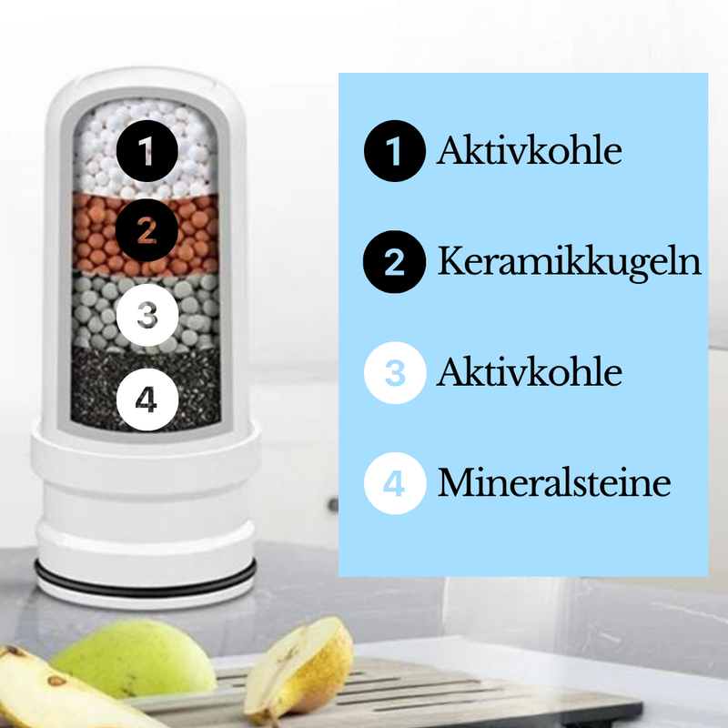 Wasserfilter für Gesündere Haut und Trinkwasserreinigung – AquaVital