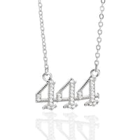 Zirconia Angel Numbers Necklace – Seraphina