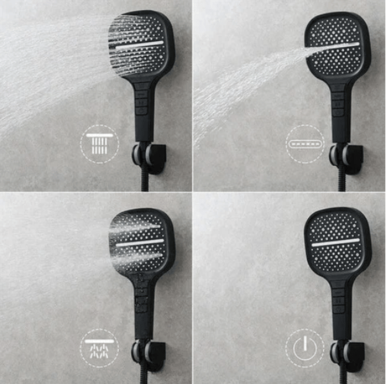 Luxurious shower head with 7 settings – HydraLux