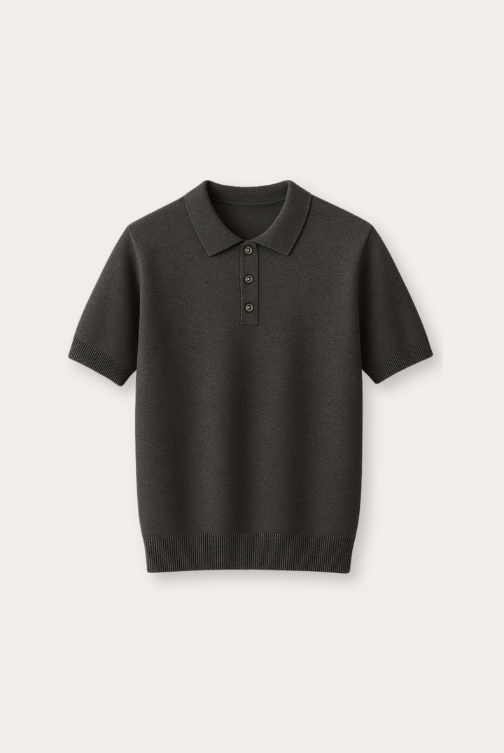 Stylish Men's Polo Shirt made of Cashmere-Merino Wool – Taren