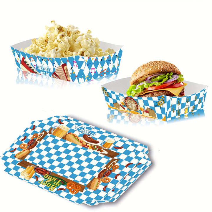 Oktoberfest Paper Snack Bowls Set (2×24 Pieces) – WiesnSnack Oktoberfest 2025