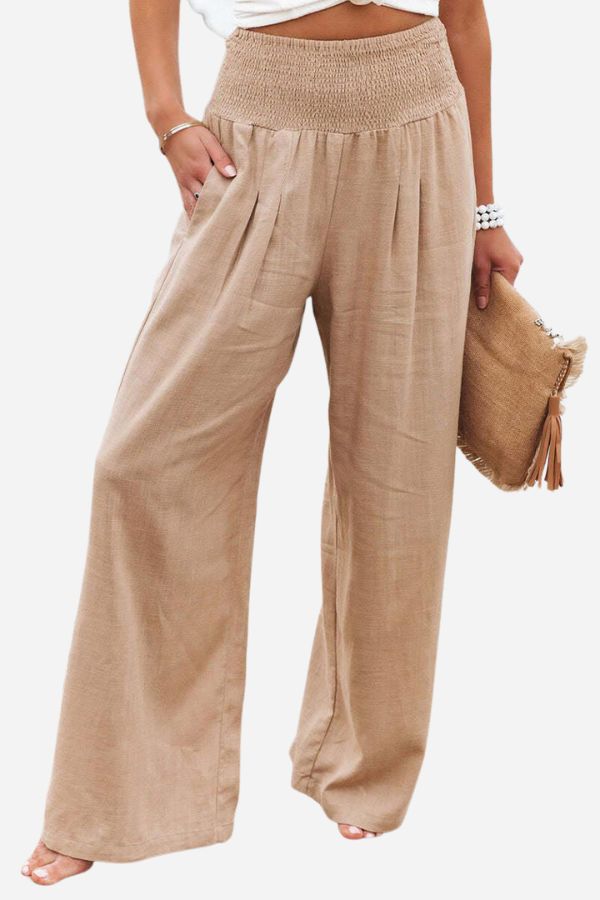 Elegant Palazzo Pants with Boho Flair – Yasmin