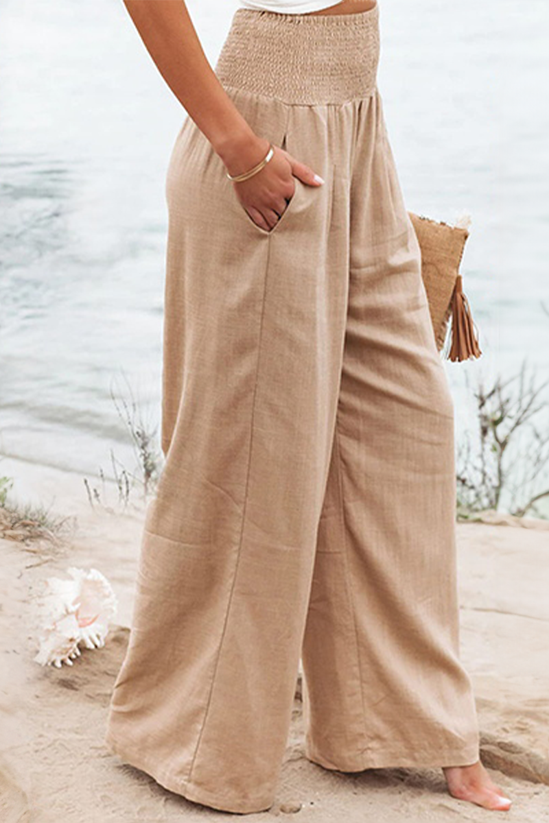 Elegant Palazzo Pants with Boho Flair – Yasmin