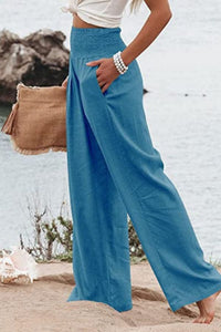 Elegant Palazzo Pants with Boho Flair – Yasmin