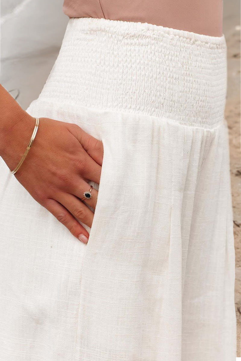 Elegant Palazzo Pants with Boho Flair – Yasmin