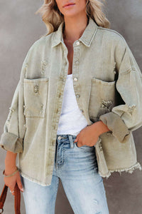 Denim jacket with character – Leona