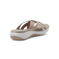 Airy women's slip-ons with shock-absorbing footbed – Lina