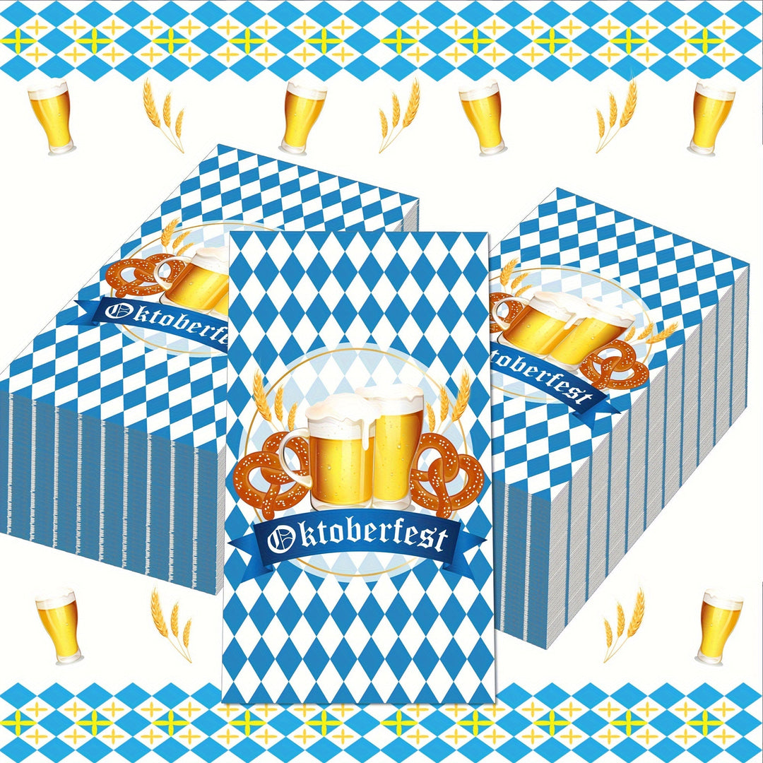 Servilletas de papel (120 piezas) – WiesnServus Oktoberfest 2025