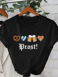 Camiseta de manga corta para mujer – Anneliese Oktoberfest 2025