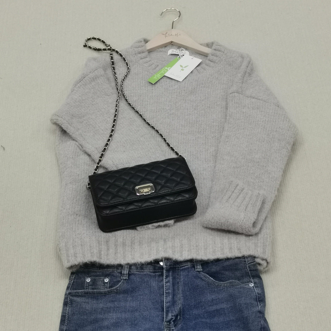 Oversize knitted sweater - AutumnComfort
