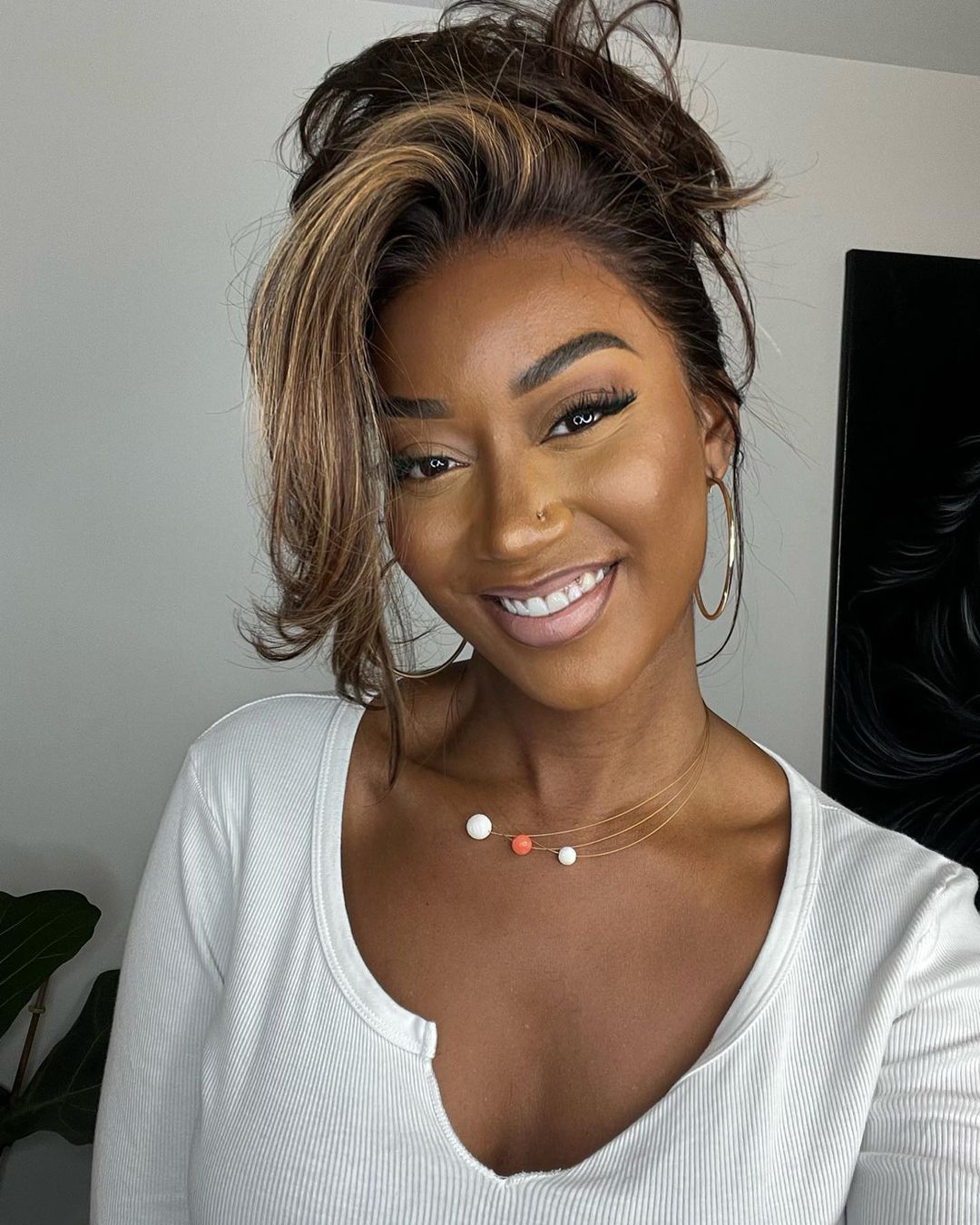 Lace Front Perücke mit Highlights – Selena