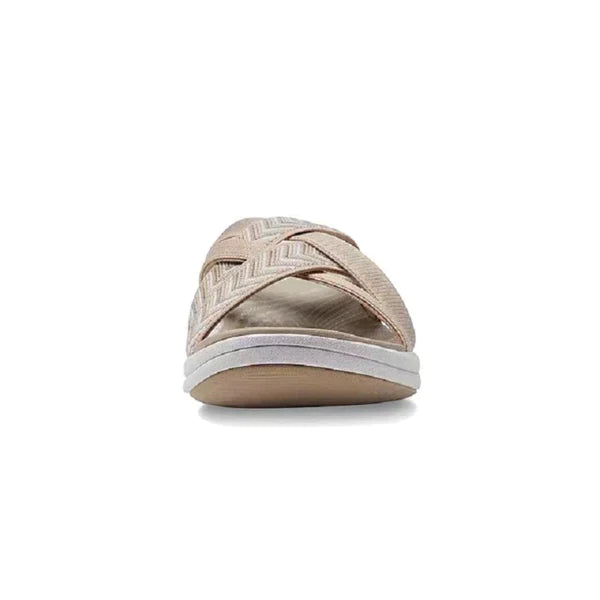Airy women's slip-ons with shock-absorbing footbed – Lina