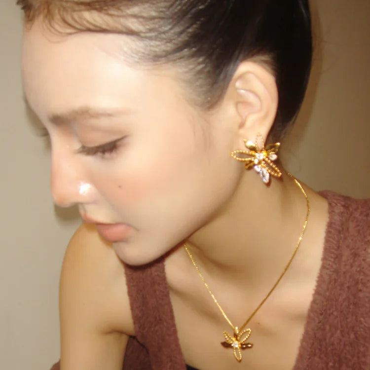 Lily Leaf Earrings – Floriana