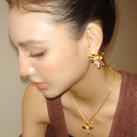 Lily Leaf Earrings – Floriana