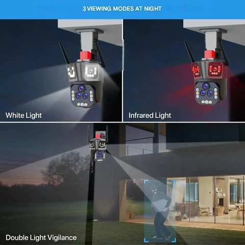 10K WLAN Security Camera with 20MP, 20x Zoom – DualGuard Ultra 10K