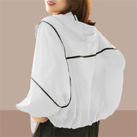 Airy Women's Summer Hoodie Jacket with Oversized Fit – Zoë