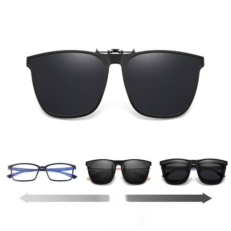 Polarized Sunglasses Clip for Eyeglass Wearers – Felix