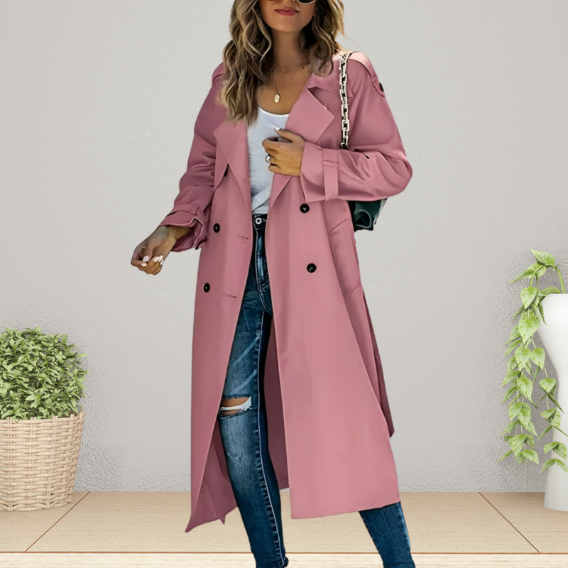 Elegant women's trench coat for the transition – Isabelle